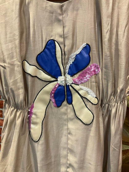 Trendy dress with patch & handwork - #nazakatjaipur#nazakat_jaipur